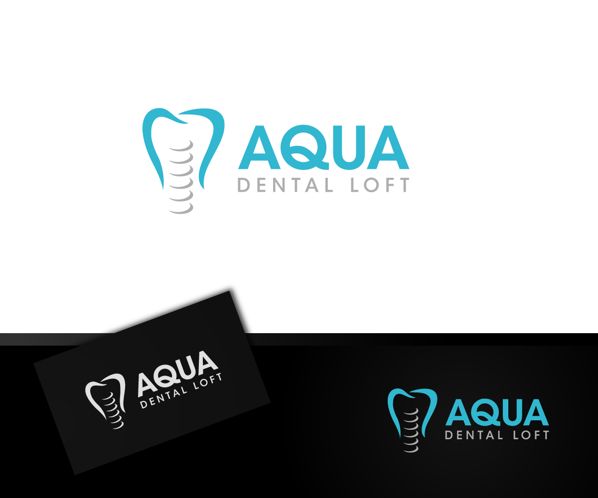 Logo Design by BrandCreative for aqua dental loft | Design #1839944
