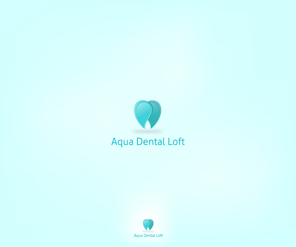 Logo Design by JR design for aqua dental loft | Design #1841002
