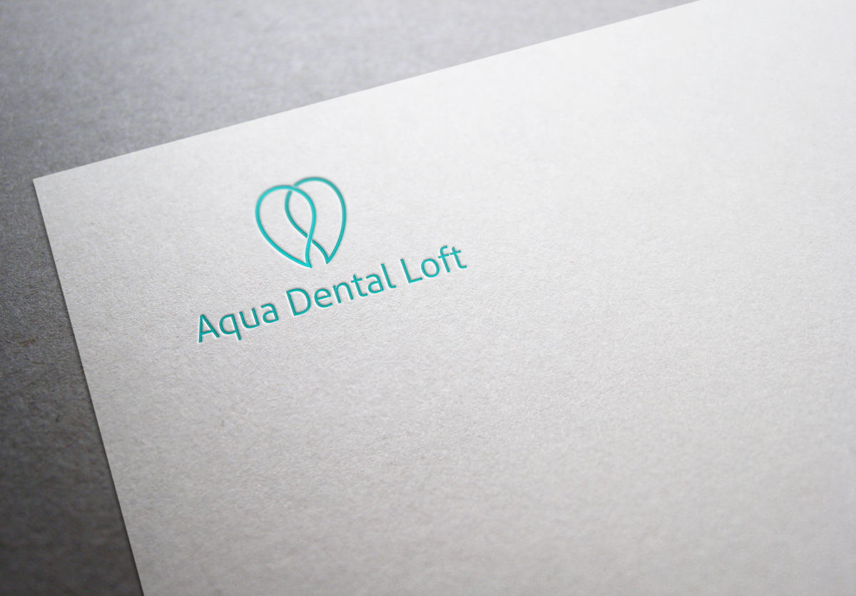 Logo Design by JR design for aqua dental loft | Design #1849027