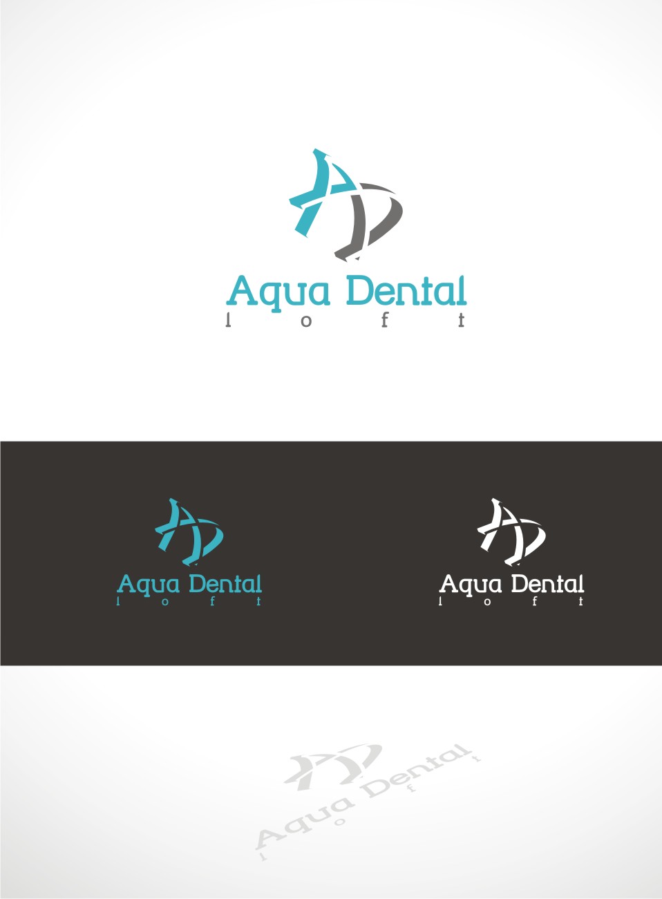 Diseño de Logo por gray mind para aqua dental loft | Diseño #1845940