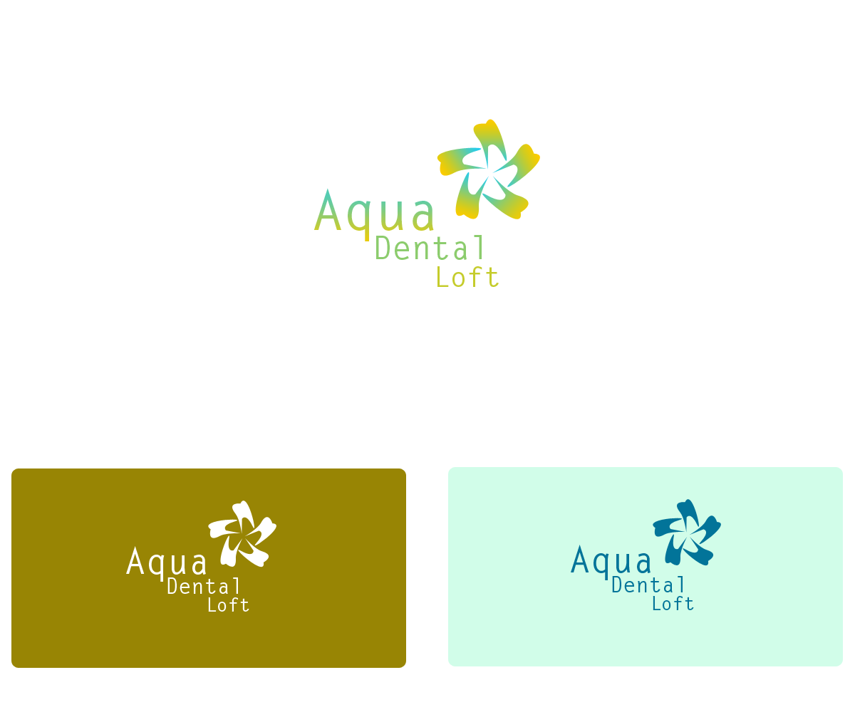 Logo Design by Chero Designs for aqua dental loft | Design #1870609
