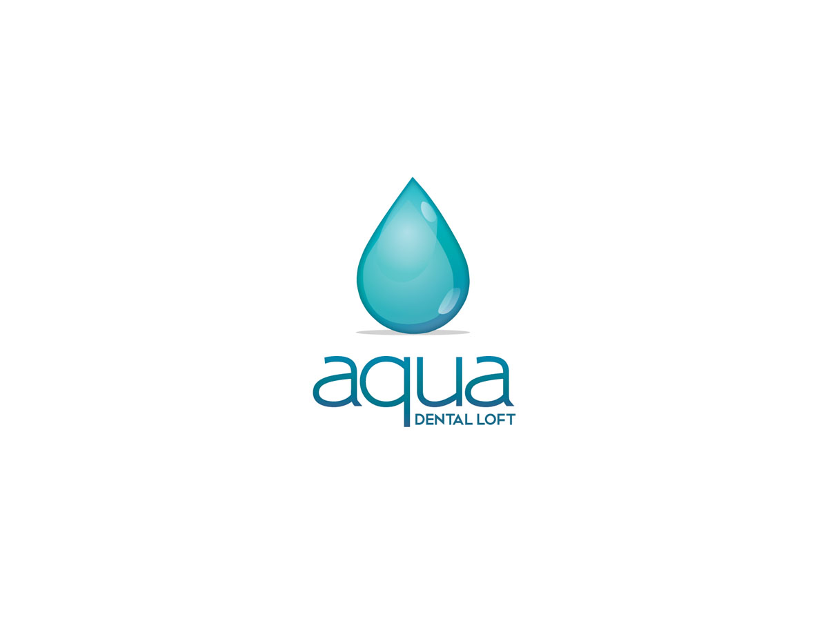 Diseño de Logo por amandatolen para aqua dental loft | Diseño #1848759