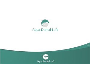 Logo Design by MBARO for aqua dental loft | Design: #1859456