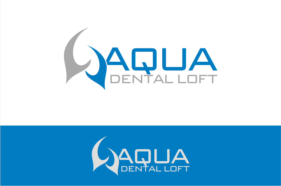 Logo Design by Light for aqua dental loft | Design #1890567