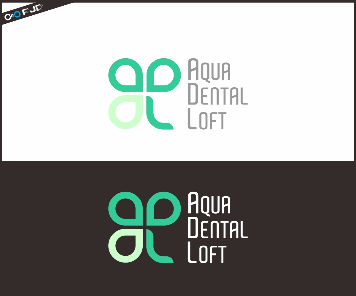 Logo Design by inksay for aqua dental loft | Design #1848143