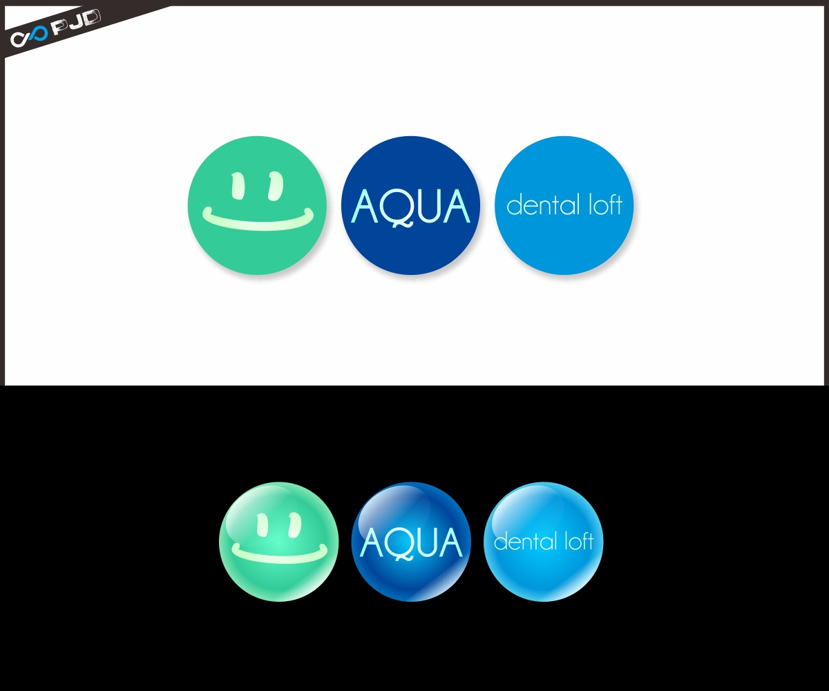 Logo Design by inksay for aqua dental loft | Design #1881753