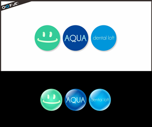 Logo Design by inksay for aqua dental loft | Design: #1881753