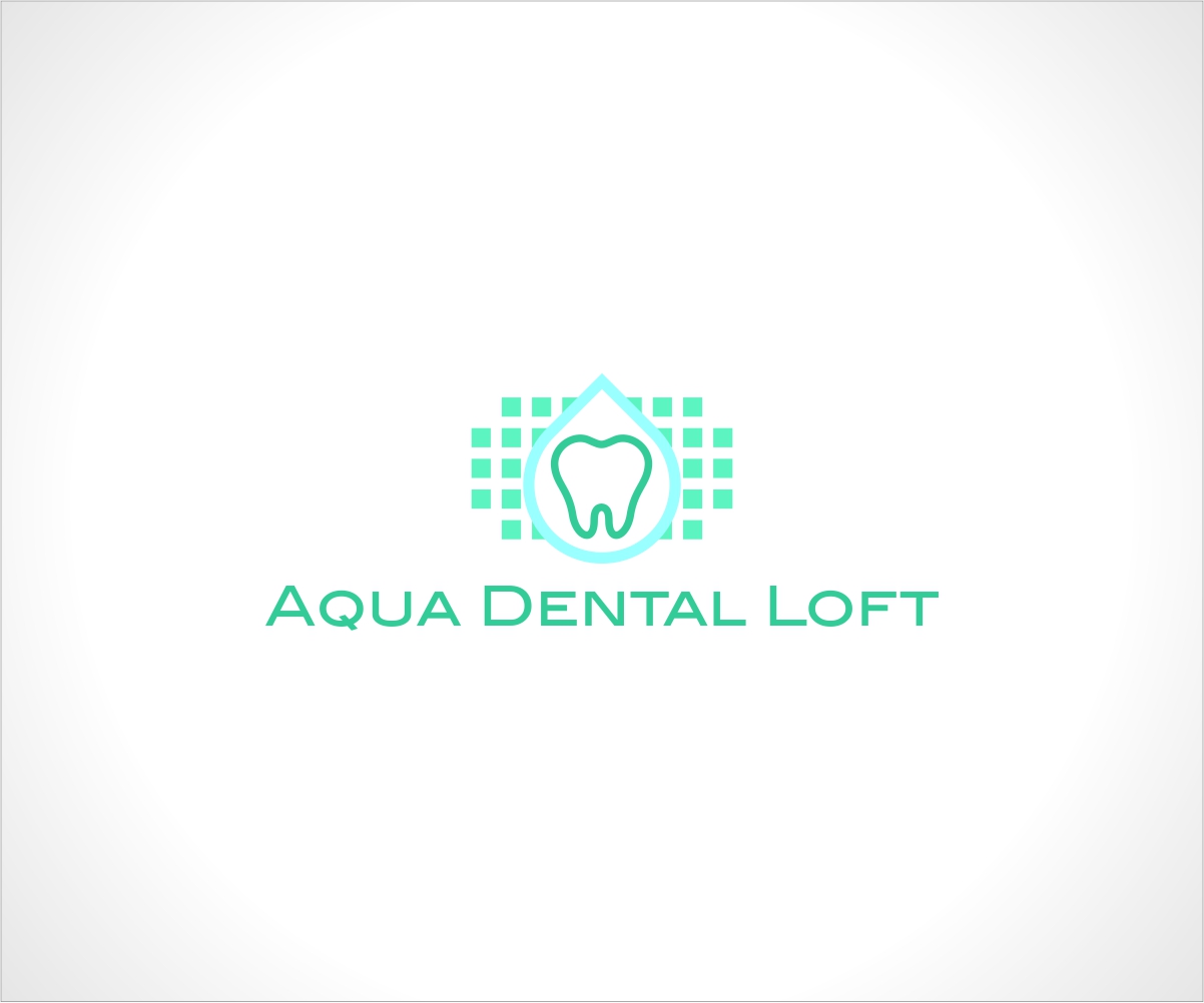 Logo Design by MOH Studio for aqua dental loft | Design #1839903