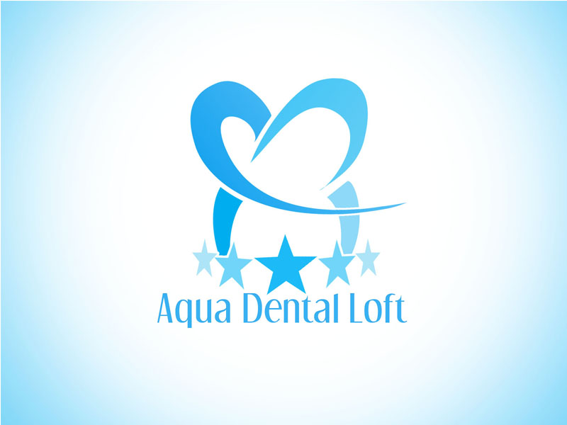 Logo Design by K9Graphics for aqua dental loft | Design #1837678
