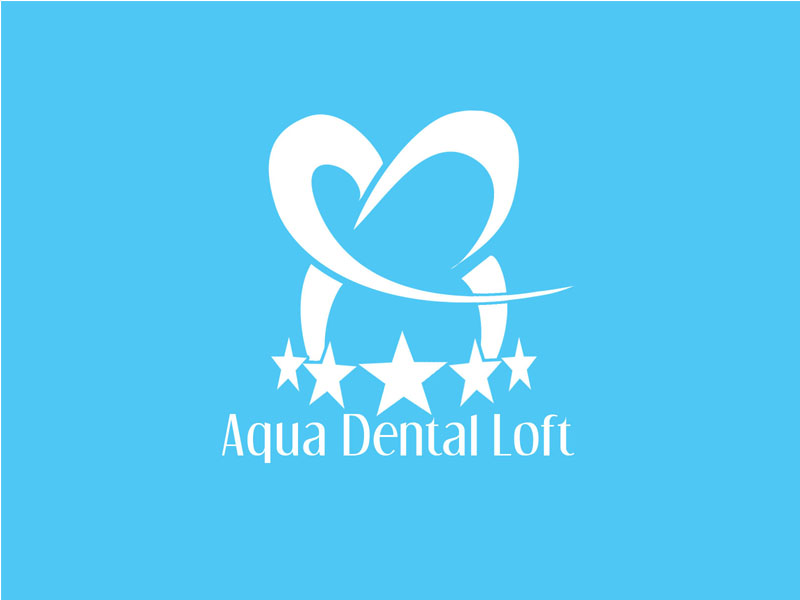 Logo Design by K9Graphics for aqua dental loft | Design #1837715