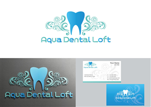 Logo Design by Catchlight for aqua dental loft | Design: #1871059