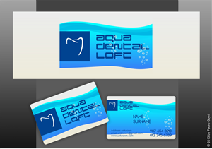 Logo Design by IMAGE SOLUTION for aqua dental loft | Design: #1842926