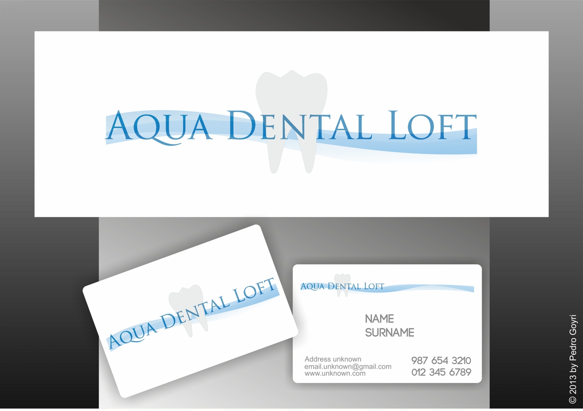 Logo Design by IMAGE SOLUTION for aqua dental loft | Design #1845153