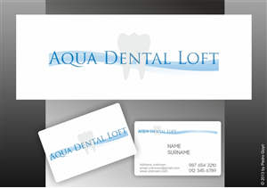 Logo Design by IMAGE SOLUTION for aqua dental loft | Design: #1845153