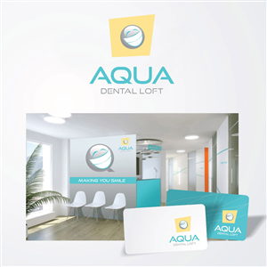 Logo Design by Creativecognate for aqua dental loft | Design: #1911028