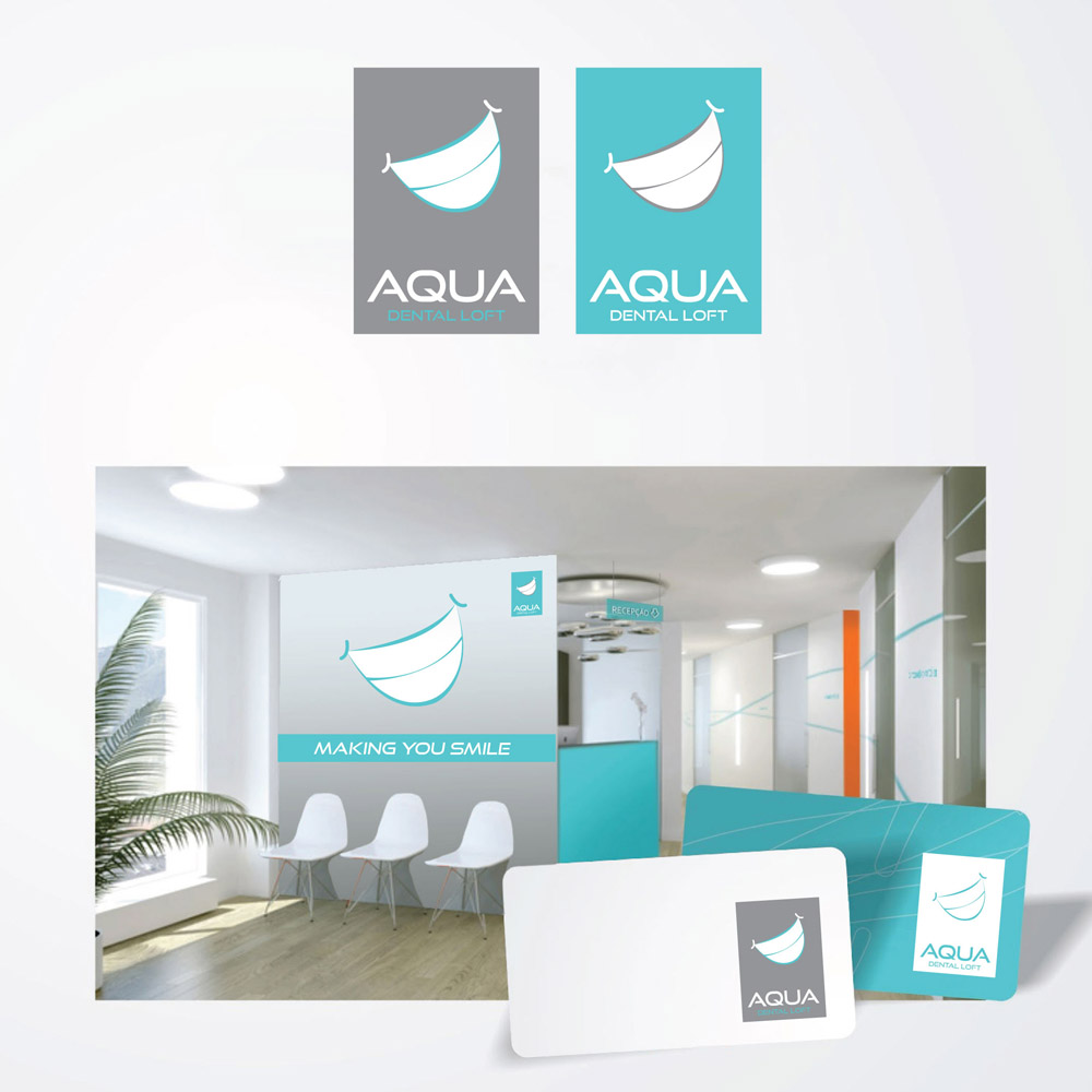 Logo Design by Creativecognate for aqua dental loft | Design #1911030