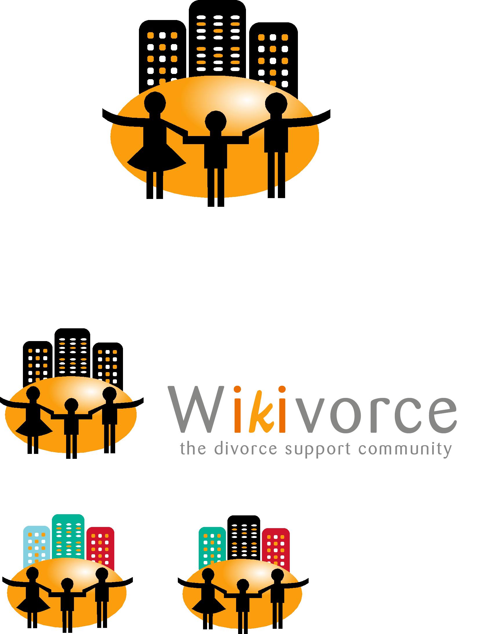 Logo Design by NG KIA HUI for wikivorce | Design #12237