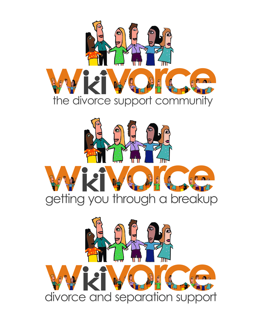 Logo Design by SiddKidd for wikivorce | Design #12246
