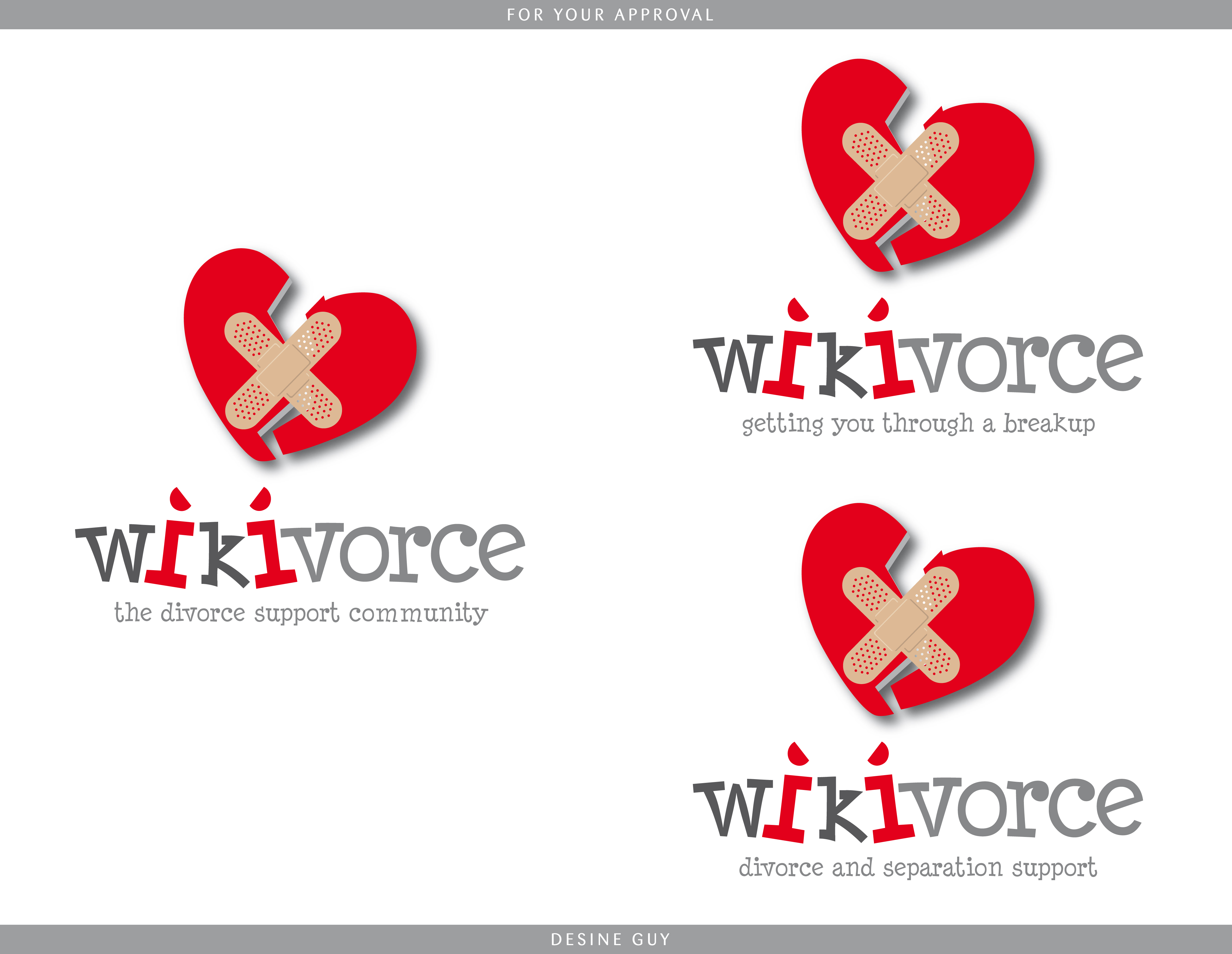 Logo-Design von S.R.Graphic Design für wikivorce | Design #11863