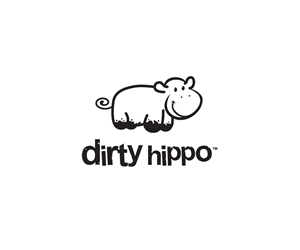Dirty Hippo | Logo Design by Buck Tornado