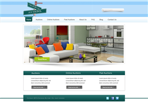 Wordpress Design by Xtilez for AuctionServices.com, Inc. | Design: #1858939