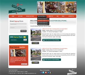 Wordpress Design by webxvision for AuctionServices.com, Inc. | Design: #1839087