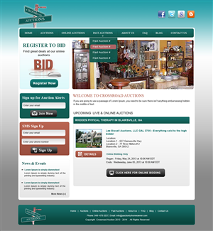 Wordpress Design Project (Crossroads)