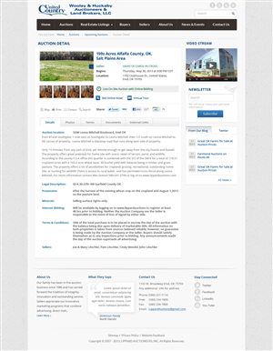 Design Wordpress par Violeta Pironkova pour AuctionServices.com, Inc. | Design : #1844853