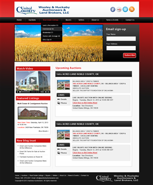 Wordpress Design Project (Huckaby)