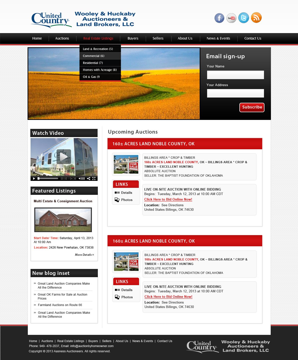 Design Wordpress par Creative X Designs pour AuctionServices.com, Inc. | Design #1851091