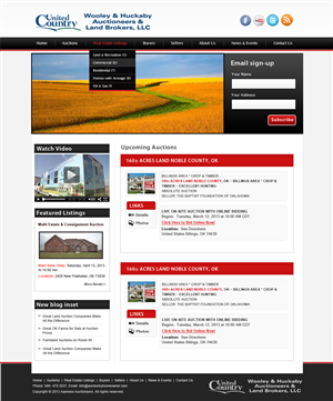 Design Wordpress par Creative X Designs pour AuctionServices.com, Inc. | Design : #1851091