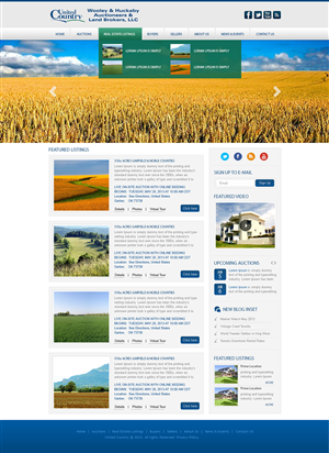 Design Wordpress par Empireweb pour AuctionServices.com, Inc. | Design : #1854319