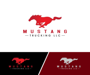 Design de Logo par Motionblur Grafix pour Mustang Trucking | Design : #7375447