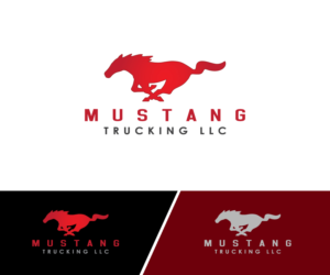 Design de Logo par Motionblur Grafix pour Mustang Trucking | Design : #7375451