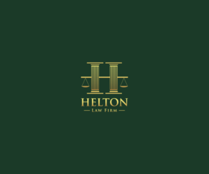 Helton; Helton Law Firm; or just H | Logo Design by Gridline Concepts