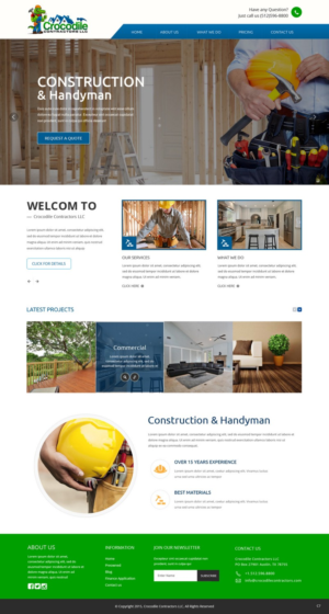 Web Design by pb for this project | Design: #7266705
