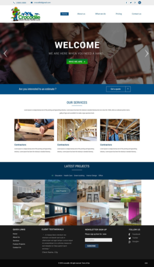 Web Design by pb for this project | Design: #7268129