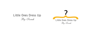Logo-Design von phuongtran110191_1 für Little Ones Dress Up By Sarah | Design #7267934