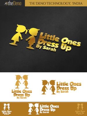 Logo Design by The Deno Technology for Little Ones Dress Up By Sarah | Design: #7311580