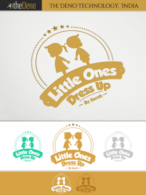 Logo Design by The Deno Technology for Little Ones Dress Up By Sarah | Design: #7311835