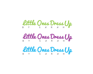Logo Design by poetaa92 for Little Ones Dress Up By Sarah | Design: #7308184