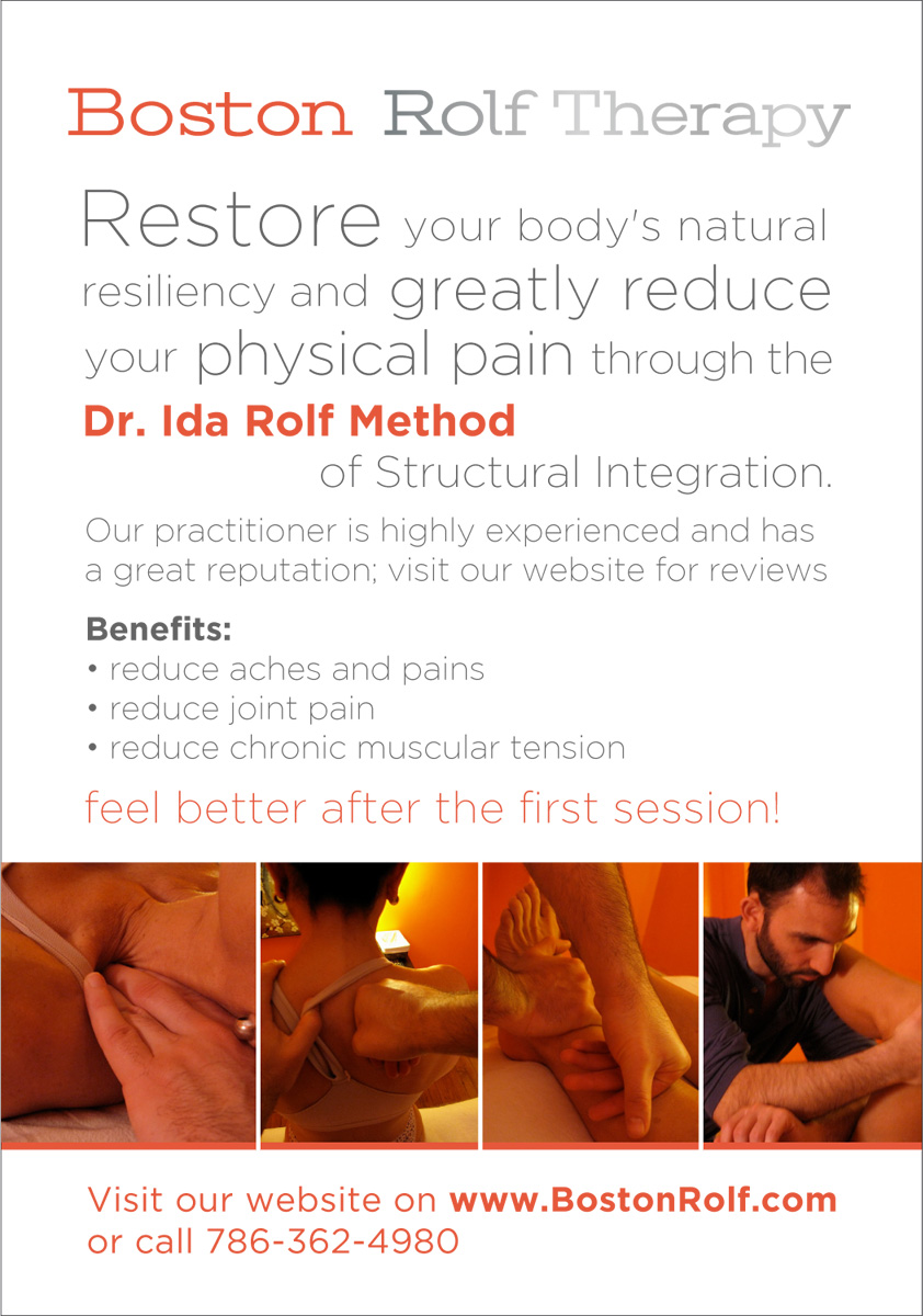 Design de Flyer par Elaine Volker pour Boston Rolf | Design #1867787