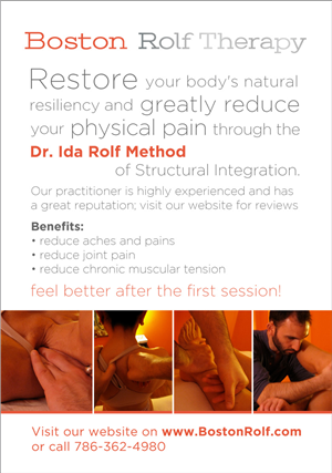Flyer Design by Elaine Volker for Boston Rolf | Design: #1867787