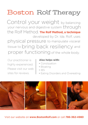 Flyer Design by Elaine Volker for Boston Rolf | Design: #1875539