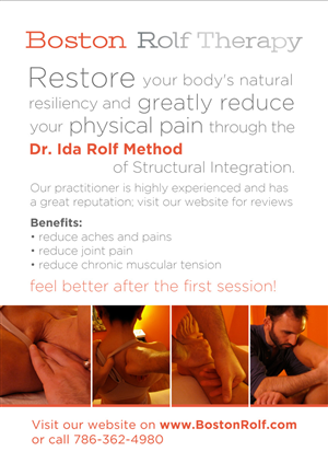 Flyer Design by Elaine Volker for Boston Rolf | Design: #1875540