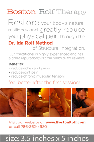 Flyer Design by Elaine Volker for Boston Rolf | Design: #1875586