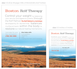Flyer Design by Elaine Volker for Boston Rolf | Design: #1881806