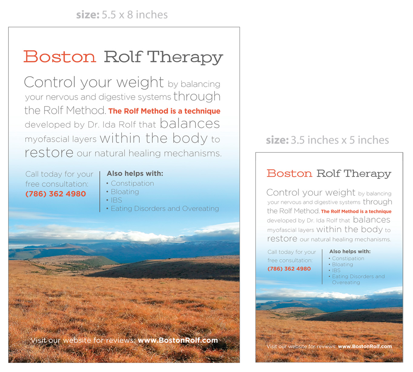 Design de Flyer par Elaine Volker pour Boston Rolf | Design #1883118