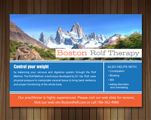 Flyer Design by Sbss for Boston Rolf | Design: #1842874
