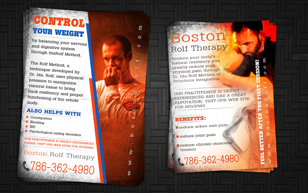 Design de Flyer par ESolz Technologies pour Boston Rolf | Design #1839151